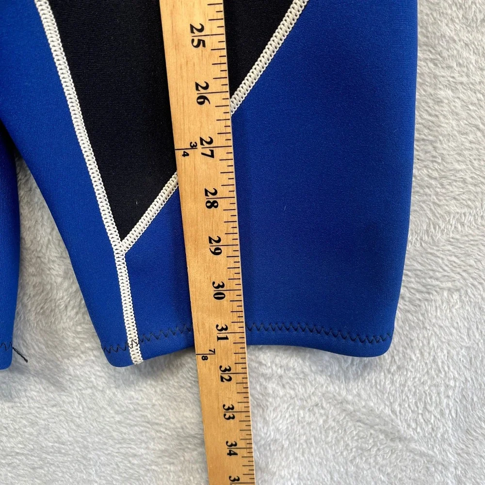 Hang Ten Shorty Wetsuit Youth Blue Black 3/2mm Neoprene Spring Suit XL